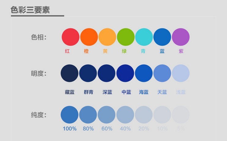 网页配色